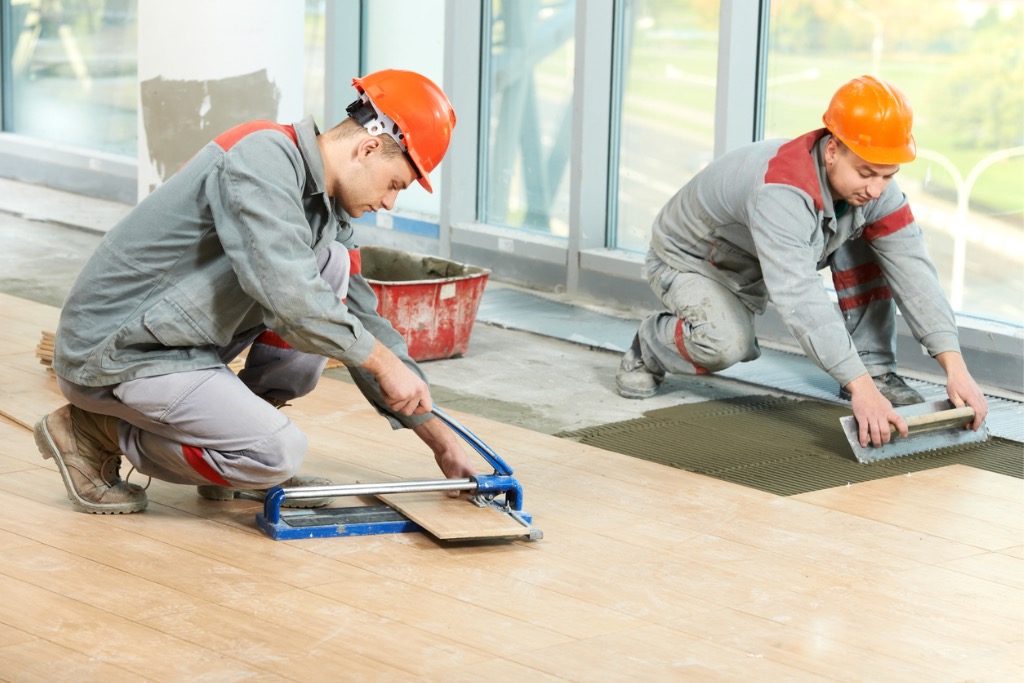 Mayflower Flooring And Remodeling Hardwood Floor Installation